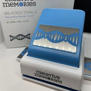 Creative Memories Beaded Ovals Decorative Punch Brand New Limited Edition